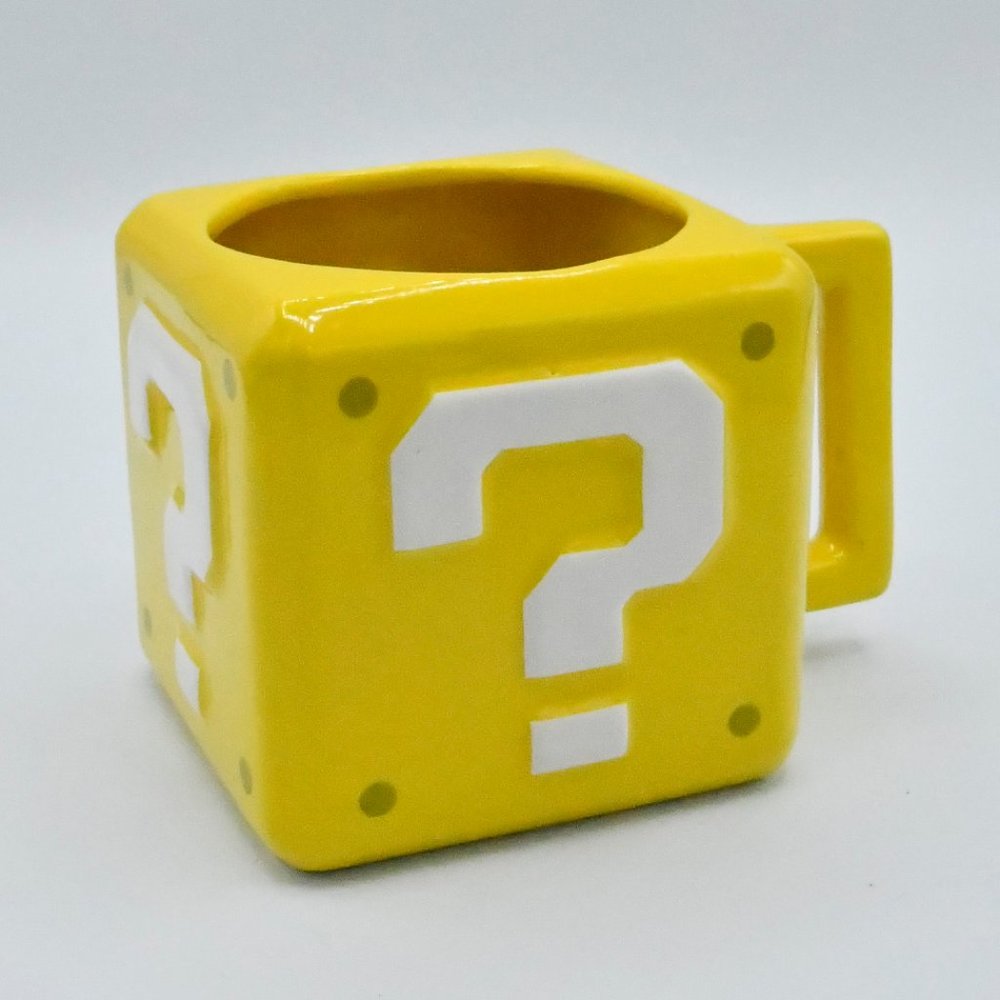 Super Mario Question Block Mug - Picture 1 of 4